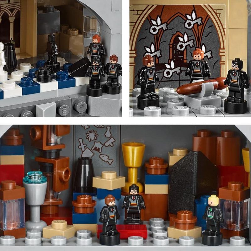 LEGO Hario Poterio Hogvartso pilis, Didelis konstruojamas kolekcionuojamas suaugusiems modelis su Didžiąja sale ir Paslapčių kambariu, Gimtadienio dovanos idėja, 71043 - Image 4