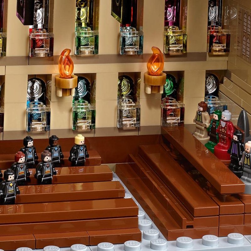 LEGO Hario Poterio Hogvartso pilis, Didelis konstruojamas kolekcionuojamas suaugusiems modelis su Didžiąja sale ir Paslapčių kambariu, Gimtadienio dovanos idėja, 71043 - Image 5