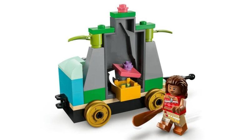LEGO 43212 Disney Linksmasis traukinukas su Moana, Vudžiu, Piteriu Penu ir Tinkerio varpeliu, Mikiu ir Mine peliuku, Disney 100-mečio žaislas 4 metų ir vyresniems - Image 5