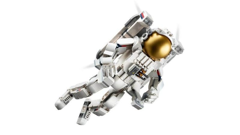 LEGO Creator 3in1 Astronautas, kurį galima perdaryti į šunį ar lėktuvą, mokomasis rinkinys vaikams ir paaugliams nuo 9 metų, žaislas berniukams ir mergaitėms, miegamojo puošmena, dovana, 31152 - Image 5
