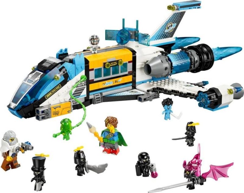 LEGO DREAMZzz P. Ozo kosminis autobusas, dvipusis nuotykių žaislas vaikams, su Mateo, Z-Blob ir Logan, gimtadienio dovanos idėja vaikams, 71460 - Image 5