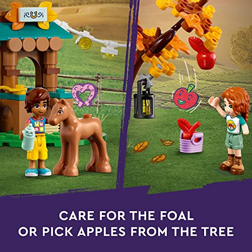 LEGO Friends Rudens namas 41730 Lėlių namelis su aksesuarais, arkliuko žaisliukais ir mini lėle Mia, žaislai mergaitėms ir berniukams nuo 7 metų, gimtadienio dovanos idėja, Įvairiaspalvė. - Image 5