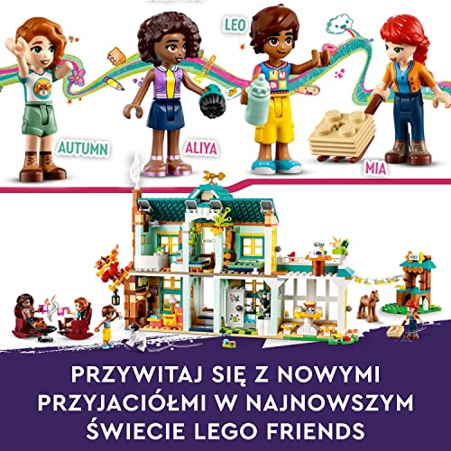 LEGO Friends Rudens namas, kūrybinis rinkinys, plytinis lėlių namelis su priedais ir žaisliniu arkliuku, žaislas mergaitėms ir berniukams, dovanos idėja 7 metų mergaitei, 41730 - Image 4
