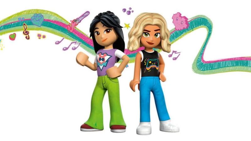 LEGO Friends Karaoke Party, konstruojamas muzikinis žaislas vaikui, mergaitėms ir berniukams, rinkinys su Nova ir Liann bei mikrofonais, dovanos idėja 6 metų mergaitei, 42610 - Image 5