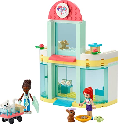 Lego Friends rinkinys 4 vnt.: 41694 gyvūnų gelbėjimo vežimėlis, 41695 veterinarijos klinika, 41697 vėžlių gelbėjimo vežimėlis ir 30414 stebuklinga Emmos skrynia - Image 4