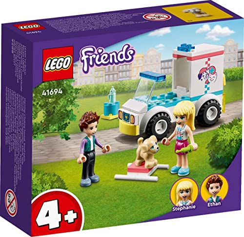 Lego Friends rinkinys 4 vnt.: 41694 gyvūnų gelbėjimo vežimėlis, 41695 veterinarijos klinika, 41697 vėžlių gelbėjimo vežimėlis ir 30414 stebuklinga Emmos skrynia - Image 5