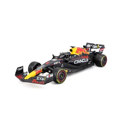 Maisto Tech R/C F1 Red Bull Racing RB18 (2023): 1:24 mastelio RC automobilis, ištikimas Formulės 1 automobilis, 2,4 GHz, pistoleto rankenos valdymas, 23 cm, juodas (582356)