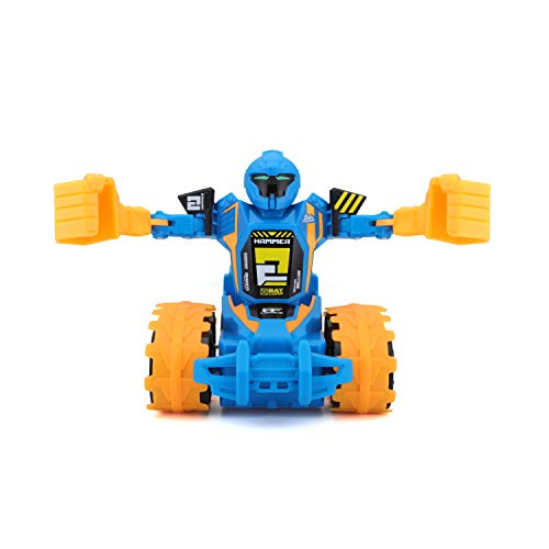 Maisto Tech R/C Robo Fighters: RC robotas su transformacija, su nuotolinio valdymo pultu, 15 cm, mėlynai oranžinis (581471) - Image 3
