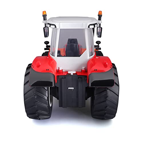 Maisto Tech R/C Massey Ferguson 5S.145 traktorius su sniego šliaužikliu: nuotoliniu būdu valdomas traktorius su lengvu ir nuimamu sniego valytuvu, su lazdos valdikliu, nuo 8 metų, raudona (582724) - Image 4