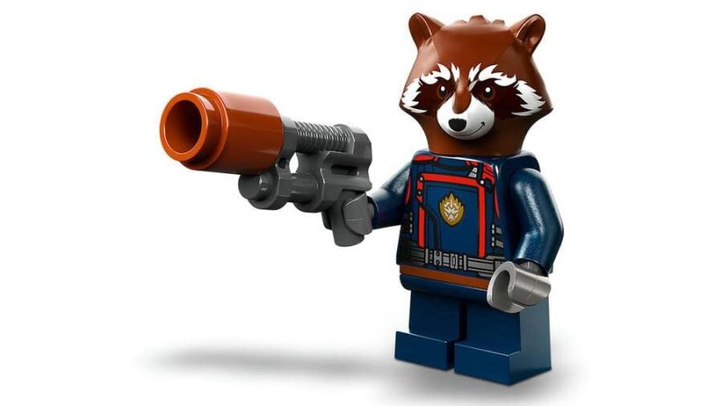 LEGO 76254 „Marvel Baby Rocket“ erdvėlaivis, „Galaktikos sergėtojai“, 3 tomas, konstruojamas erdvėlaivis vaikams su superherojų raketų minifigūrėlėmis - Image 5