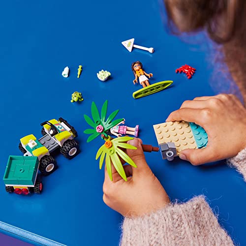 LEGO Friends Vėžlių apsaugos transporto priemonė 41697 gelbėjimo konstravimo rinkinys 6 metų ir vyresniems vaikams (90 vnt.) - Image 4