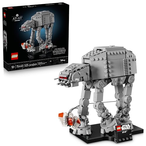LEGO Star Wars AT-AT Walker Building Set for Adults, Ages 18+ – Collectible & Room Decor for Office, Bedroom, or Book Shelf – Activity for Men, Women, & Movie Fans – Gift Idea for Birthdays – 75440