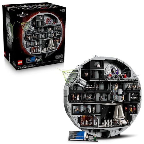 LEGO Star Wars Death Star Building Set for Adults, Ages 18+ – Collectible & Room Decor for Office, Bedroom, or Book Shelf – Fun Activity for Men, Women, & Movie Fans – Gift Idea for Birthdays – 75419